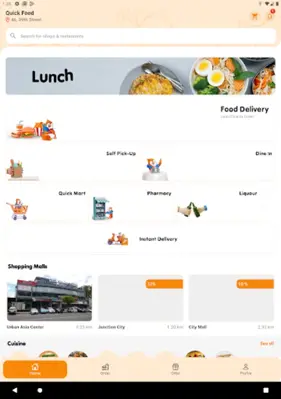 Quick Food Myanmar android App screenshot 3